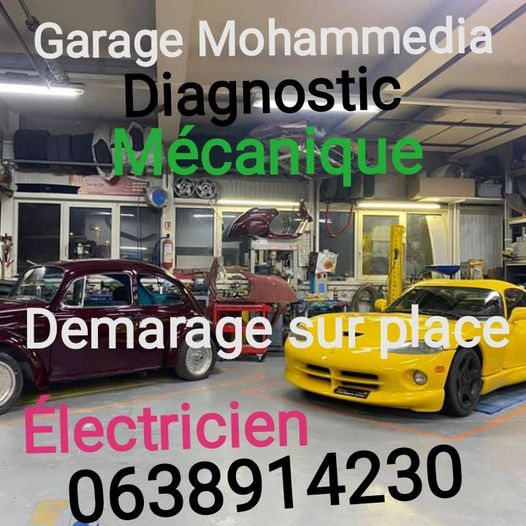 garage mohammedia mecanicien , electricien